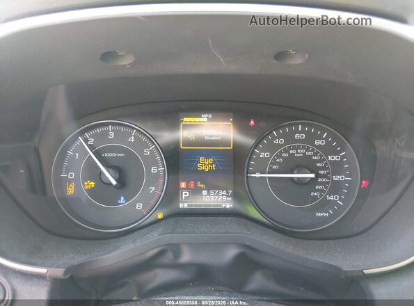 4S3GTAD64H3701290 2017 SUBARU IMPREZA Серый Вид задних сидений