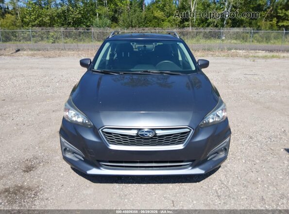4S3GTAD64H3701290 2017 SUBARU IMPREZA Серый Вид щитка приборов