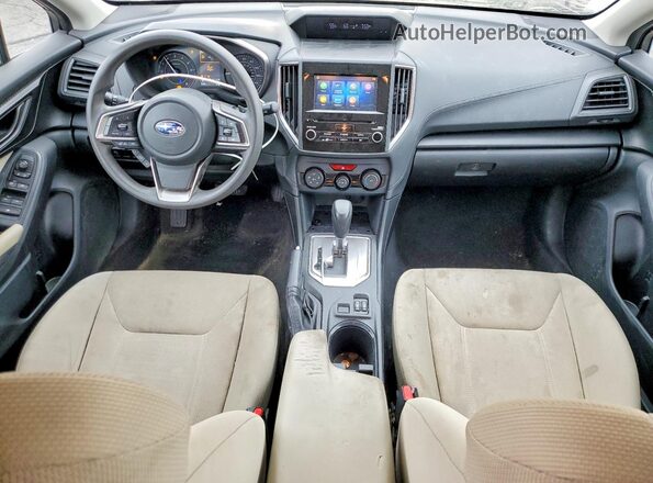 4S3GTAD64K3758256 2019 SUBARU IMPREZA Maroon Widok deski rozdzielczej