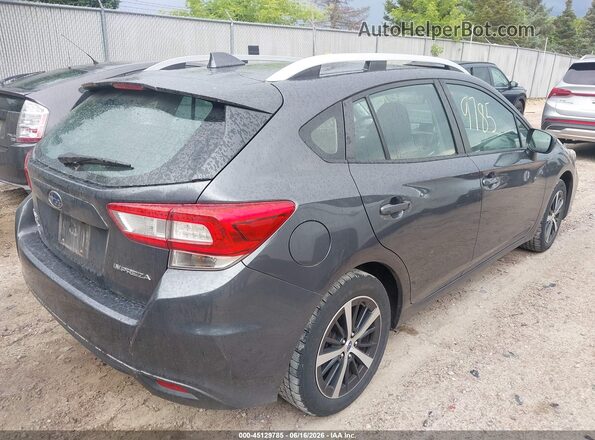 4S3GTAD65K3756998 2019 SUBARU IMPREZA Серый Задняя правая четверть