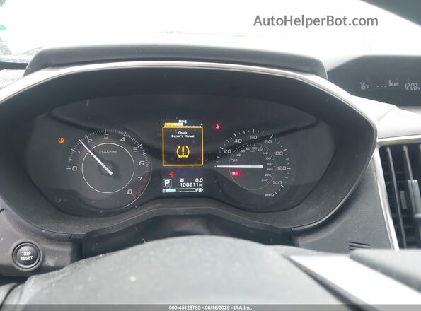 4S3GTAD65K3756998 2019 SUBARU IMPREZA Серый Вид задних сидений