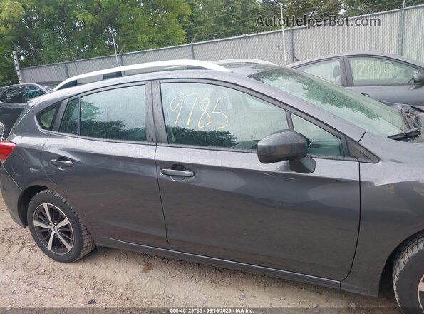 4S3GTAD65K3756998 2019 SUBARU IMPREZA Серый Вид задней части салона
