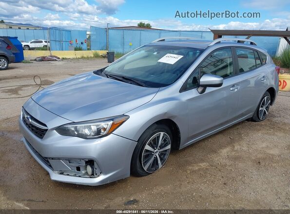 4S3GTAD65N3725741 2022 SUBARU IMPREZA Silver Передня ліва чверть