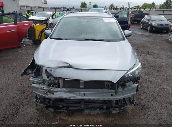 4S3GTAD66J3746317 2018 SUBARU IMPREZA Pewter Вид задньої частини салону