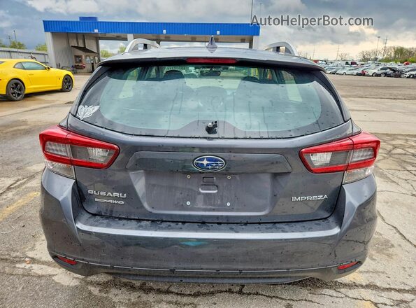 4S3GTAD66M3713967 2021 SUBARU IMPREZA Gray Вид ззаду