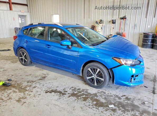 4S3GTAD66N3711721 2022 SUBARU IMPREZA Blue Առջևի աջ