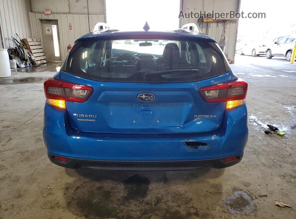 4S3GTAD66N3711721 2022 SUBARU IMPREZA Blue Հետևի տեսք