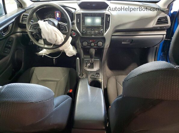 4S3GTAD66N3711721 2022 SUBARU IMPREZA Blue Առջևի վահանակի տեսք
