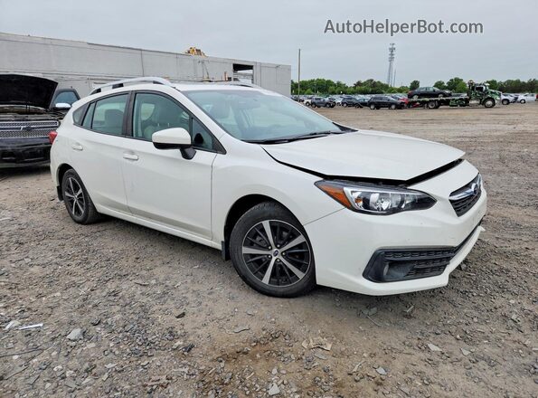4S3GTAD66P3710703 2023 SUBARU IMPREZA White Przód prawy