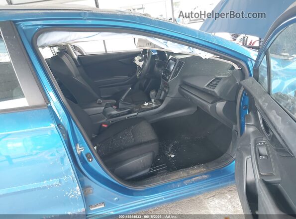 4S3GTAD67L3733627 2020 SUBARU IMPREZA Синий Вид салона спереди