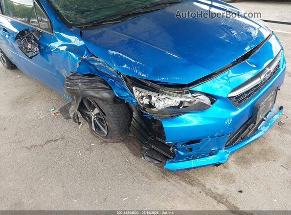 4S3GTAD67L3733627 2020 SUBARU IMPREZA Синий Вид спереди