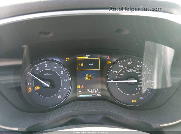 4S3GTAD68H3752680 2017 SUBARU IMPREZA Blue უკანა სავარძლების ხედი