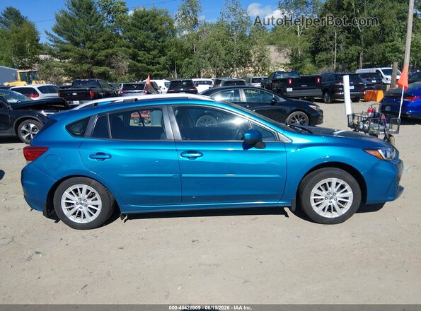 4S3GTAD68H3752680 2017 SUBARU IMPREZA Blue უკანა სალონის ხედი