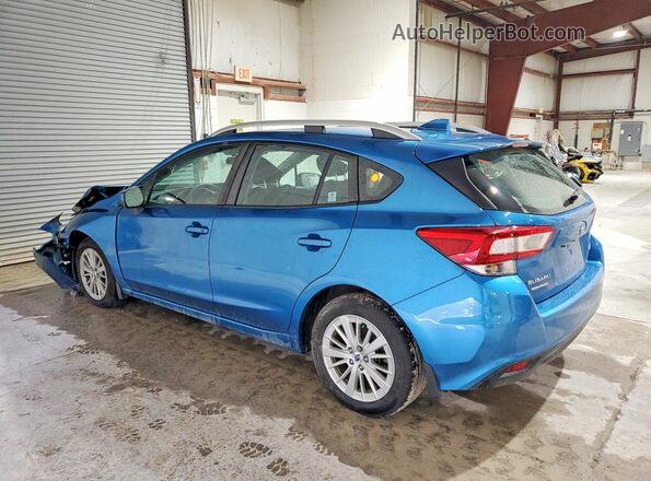 4S3GTAD68J3701637 2018 SUBARU IMPREZA Blue Tył lewy