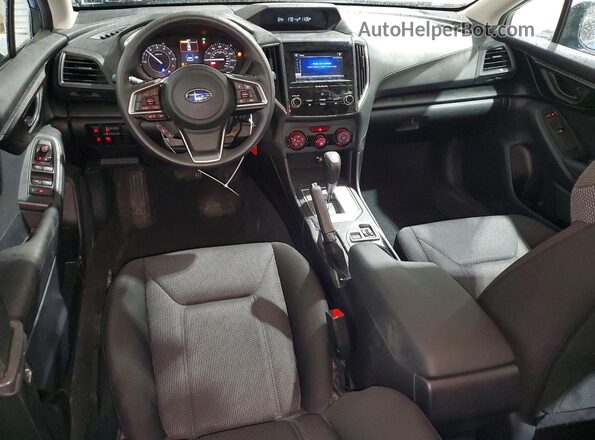 4S3GTAD68J3701637 2018 SUBARU IMPREZA Blue Widok deski rozdzielczej