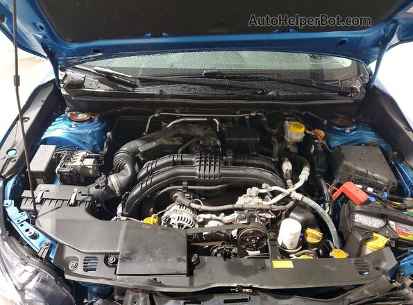 4S3GTAD68J3701637 2018 SUBARU IMPREZA Blue Widok wnętrza z tyłu