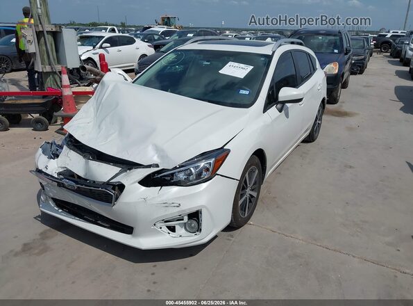 4S3GTAD68K3705172 2019 SUBARU IMPREZA White Front left