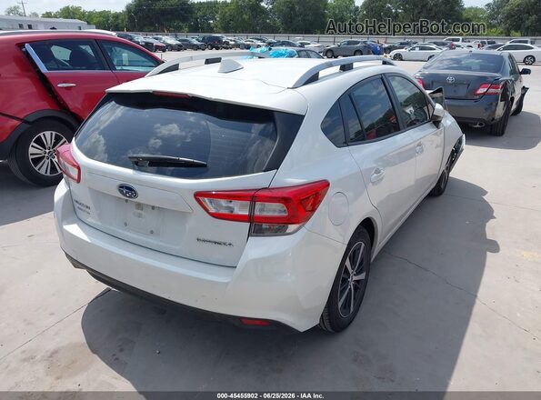 4S3GTAD68K3705172 2019 SUBARU IMPREZA White Rear right