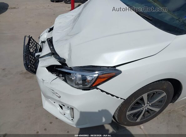 4S3GTAD68K3705172 2019 SUBARU IMPREZA White Front view