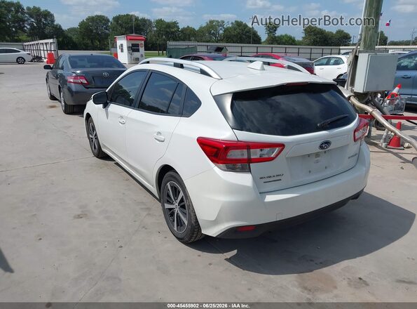 4S3GTAD68K3705172 2019 SUBARU IMPREZA White Rear left