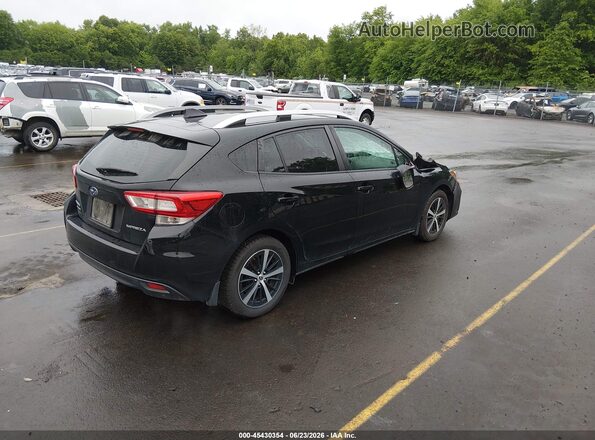 4S3GTAD68K3727981 2019 SUBARU IMPREZA Black უკანა მარჯვენა