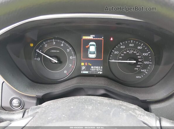 4S3GTAD68K3727981 2019 SUBARU IMPREZA Black უკანა სავარძლების ხედი