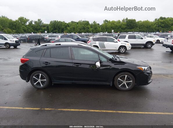 4S3GTAD68K3727981 2019 SUBARU IMPREZA Black უკანა სალონის ხედი