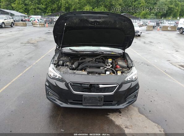 4S3GTAD68K3727981 2019 SUBARU IMPREZA Black უკანა ხედი
