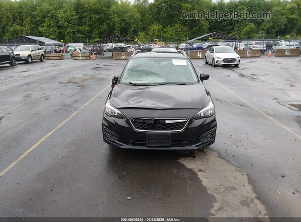 4S3GTAD68K3727981 2019 SUBARU IMPREZA Black ხელსაწყოთა პანელის ხედი