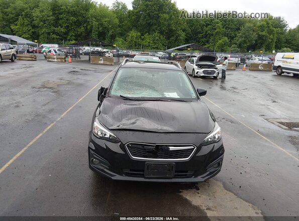 4S3GTAD68K3727981 2019 SUBARU IMPREZA Black წინა ხედი