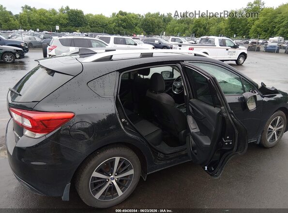 4S3GTAD68K3727981 2019 SUBARU IMPREZA Black VIN კოდის სტიკერის ხედი