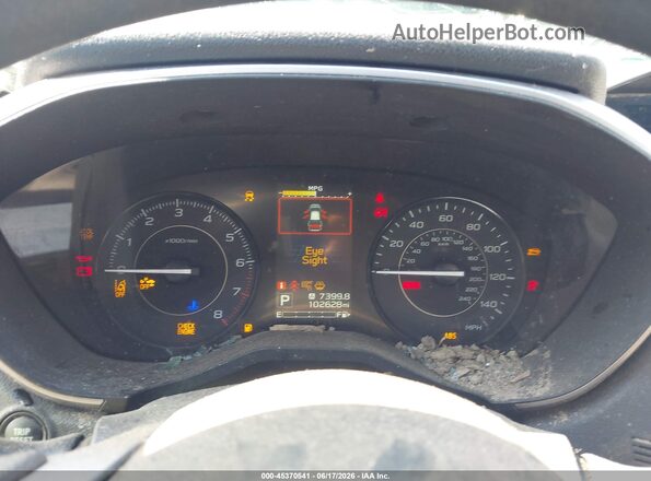 4S3GTAD68K3734901 2019 SUBARU IMPREZA Black Вид задніх сидінь