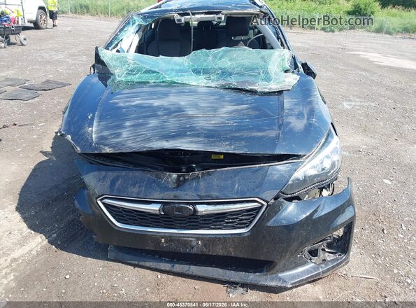 4S3GTAD68K3734901 2019 SUBARU IMPREZA Black Вид спереду