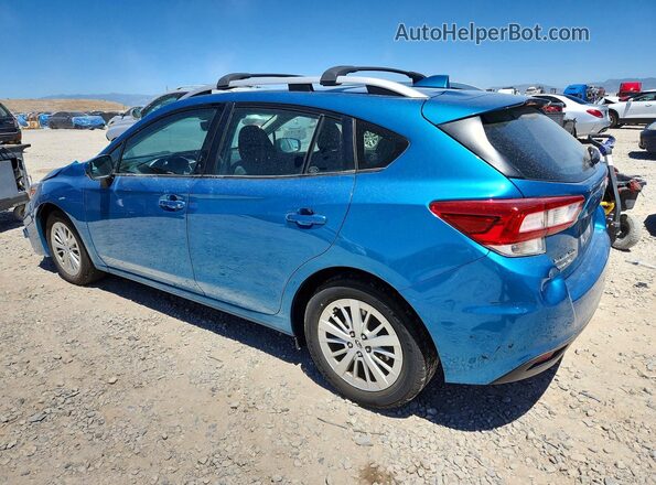 4S3GTAD69J3746313 2018 SUBARU IMPREZA Blue Tył lewy