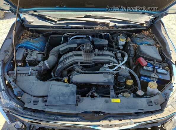 4S3GTAD69J3746313 2018 SUBARU IMPREZA Blue Widok wnętrza z tyłu