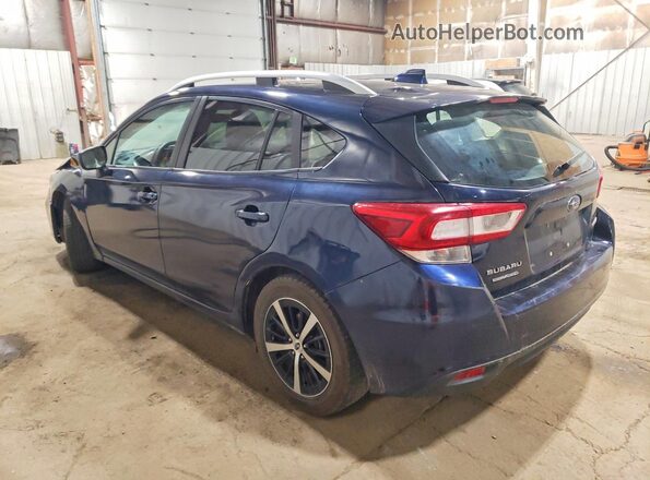 4S3GTAD69K3714964 2019 SUBARU IMPREZA Blue Tył lewy