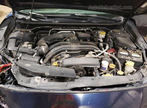 4S3GTAD69K3714964 2019 SUBARU IMPREZA Blue Widok wnętrza z tyłu