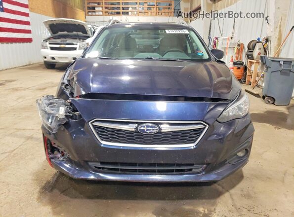4S3GTAD69K3714964 2019 SUBARU IMPREZA Blue Widok z przodu