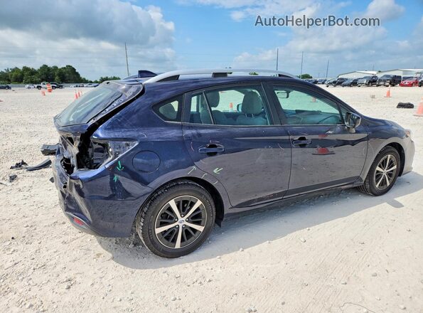 4S3GTAD69L3729918 2020 SUBARU IMPREZA Синий Задняя правая четверть