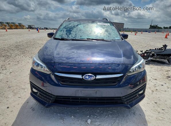 4S3GTAD69L3729918 2020 SUBARU IMPREZA Синий Вид спереди