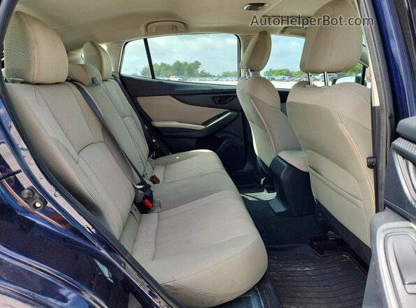 4S3GTAD69L3729918 2020 SUBARU IMPREZA Синий Вид задних сидений