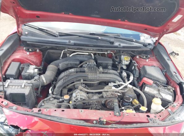 4S3GTAJ66K3714666 2019 SUBARU IMPREZA Красный Вид сзади