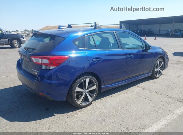 4S3GTAK69H3747653 2017 SUBARU IMPREZA Blue Tył prawy