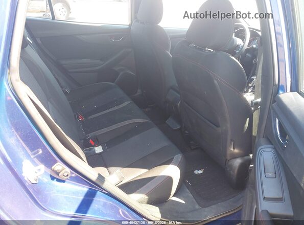 4S3GTAK69H3747653 2017 SUBARU IMPREZA Blue Widok naklejki z numerem VIN