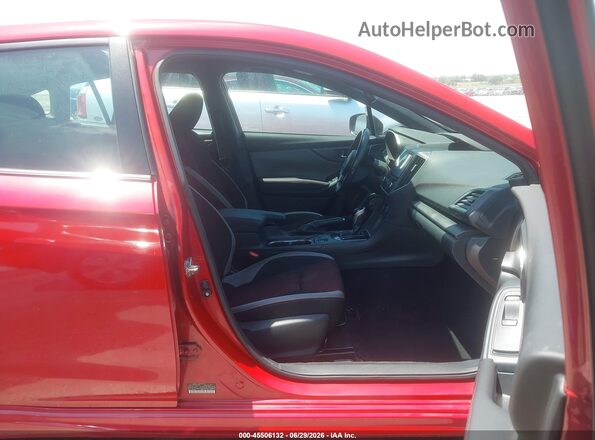 4S3GTAL67L3735444 2020 SUBARU IMPREZA Red Widok wnętrza z przodu