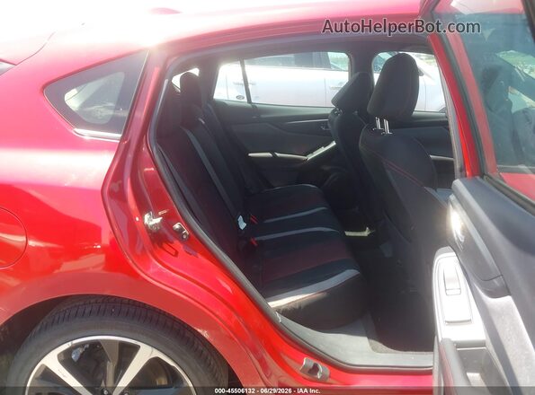 4S3GTAL67L3735444 2020 SUBARU IMPREZA Red Widok naklejki z numerem VIN