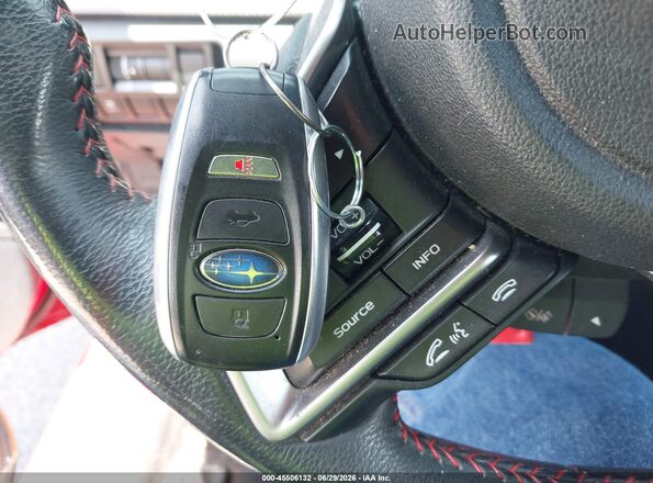 4S3GTAL67L3735444 2020 SUBARU IMPREZA Red Widok deski rozdzielczej