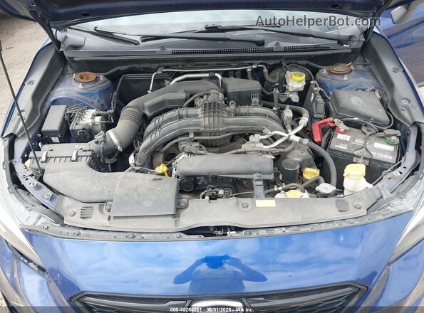 4S3GTAL68H3750591 2017 SUBARU IMPREZA Blue Rear view