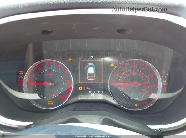 4S3GTAL69H3701917 2017 SUBARU IMPREZA Red უკანა სავარძლების ხედი