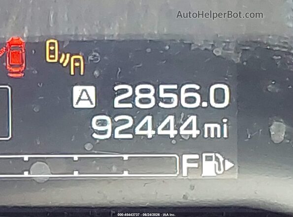 4S3GTAL69H3701917 2017 SUBARU IMPREZA Red ხელსაწყოთა პანელის ხედი